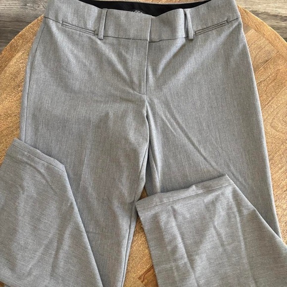 Ann Taylor Loft Gray Julie Trousers Size 6 - Picture 3 of 8